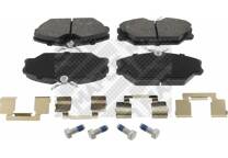 Front brake pad set