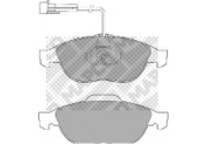Front brake pad set