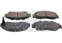 Front brake pad set
