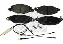 Front brake pad set