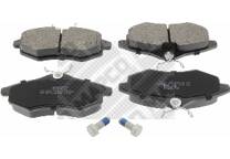 Front brake pad set