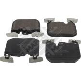 Front brake pad set (4 pcs) MAPCO - 6641