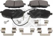 Front brake pad set