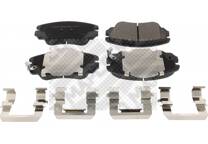 Front brake pad set