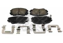 Front brake pad set