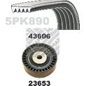 Kit Cinghie Poly-V MAPCO - 23606