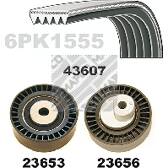 Kit Cinghie Poly-V MAPCO - 23607
