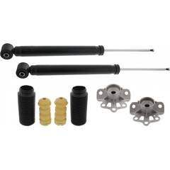 Kit Amortisseur Avant MAPCO 40909 Avec Coupelle, Roulement, Soufflet - Compatible VW Golf V, VI, Touran, Passat B6, Etc. - 9