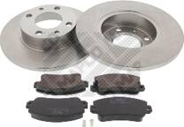 Kit disques et plaquettes de frein