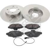 Kit disques et plaquettes de frein MAPCO - 47011