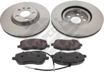 Kit disques et plaquettes de frein