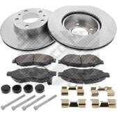 Kit disques et plaquettes de frein MAPCO - 47037