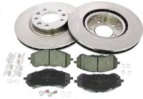 Kit disques et plaquettes de frein