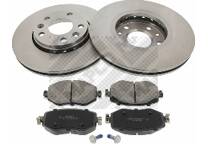 Kit disques et plaquettes de frein