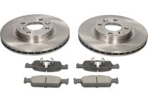 Kit disques et plaquettes de frein
