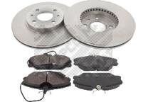 Kit disques et plaquettes de frein