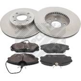 Kit disques et plaquettes de frein MAPCO - 47150