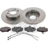Kit disques et plaquettes de frein MAPCO - 47152