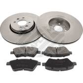 Kit disques et plaquettes de frein MAPCO - 47163