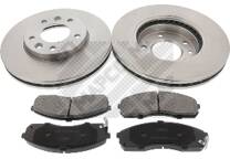 Kit disques et plaquettes de frein