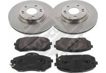 Kit disques et plaquettes de frein