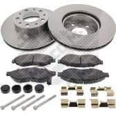 Kit disques et plaquettes de frein MAPCO - 47332