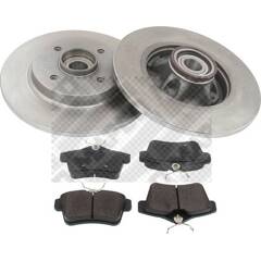 Kit disques et plaquettes de frein MAPCO - 47340