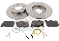 Kit disques et plaquettes de frein