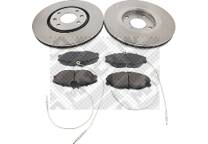 Kit disques et plaquettes de frein