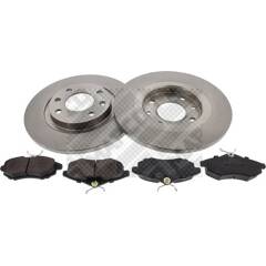 arrière Mintex MBA1233 Kit d/'accessoires Disque Plaquettes de frein avant