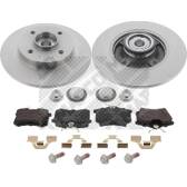 Kit disques et plaquettes de frein MAPCO - 47358