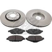 Kit disques et plaquettes de frein MAPCO - 47431