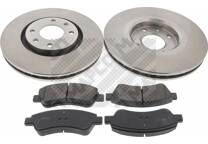 Kit disques et plaquettes de frein