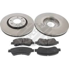 Kit disques et plaquettes de frein MAPCO - 47458