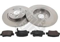 Kit disques et plaquettes de frein