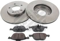 Kit disques et plaquettes de frein
