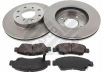 Kit disques et plaquettes de frein