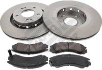 Kit disques et plaquettes de frein