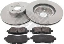Kit disques et plaquettes de frein