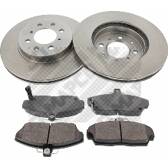 Kit disques et plaquettes de frein MAPCO - 47601