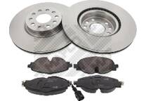 Kit disques et plaquettes de frein