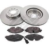 Kit disques et plaquettes de frein MAPCO - 47634