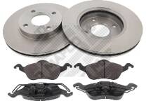 Kit disques et plaquettes de frein