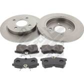 Kit disques et plaquettes de frein MAPCO - 47656
