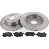 Kit disques et plaquettes de frein MAPCO - 47662/1