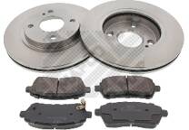 Kit disques et plaquettes de frein