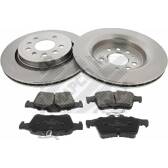Kit disques et plaquettes de frein MAPCO - 47675