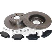 Kit disques et plaquettes de frein MAPCO - 47678