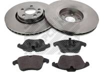 Kit disques et plaquettes de frein