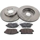 Kit disques et plaquettes de frein MAPCO - 47698